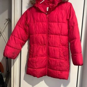 GAP Girls winter coat! Hot pink